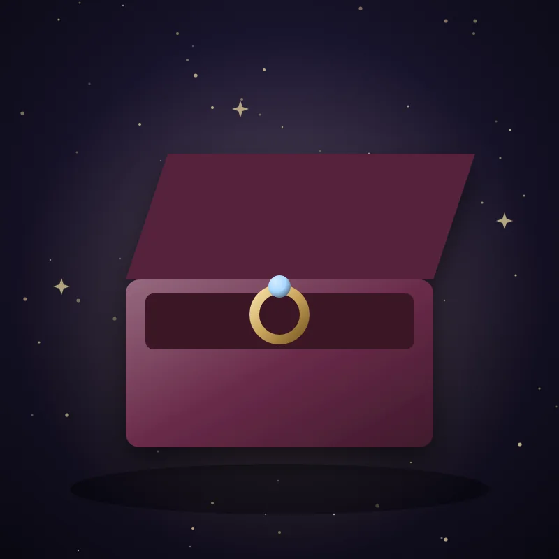 Porta-joias de veludo, ideia de presente para Libra
