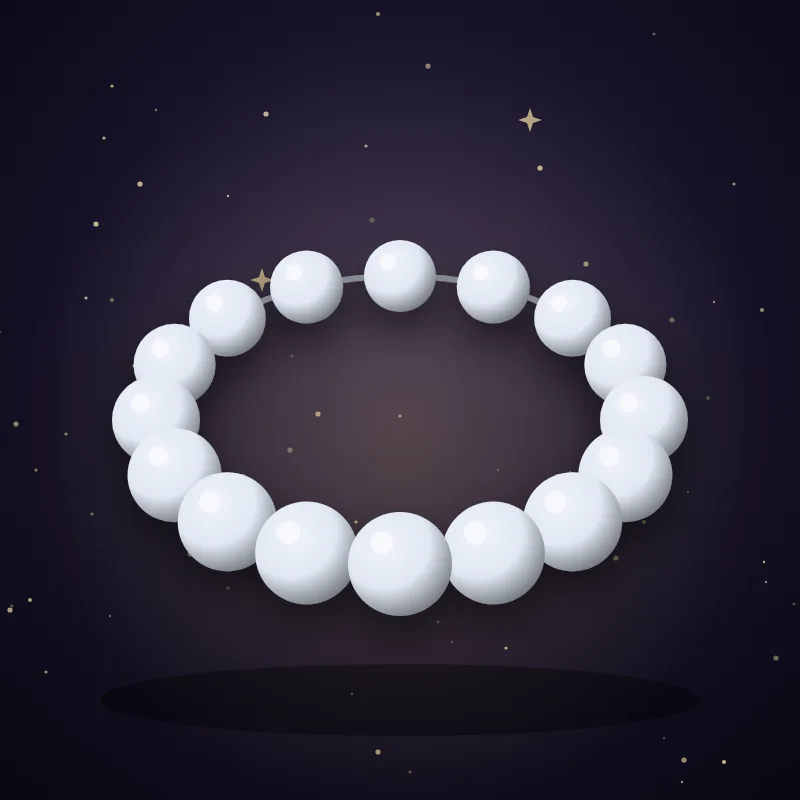 Bracciale in pietra di luna, idea regalo per il segno Cancro