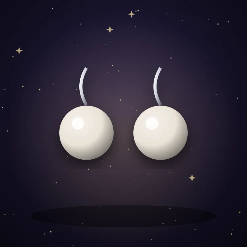 Orecchini di perla, idea regalo per il segno Gemelli