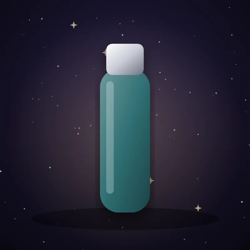 Isolierte Edelstahl-Trinkflasche, Geschenkidee für das Sternzeichen Schütze