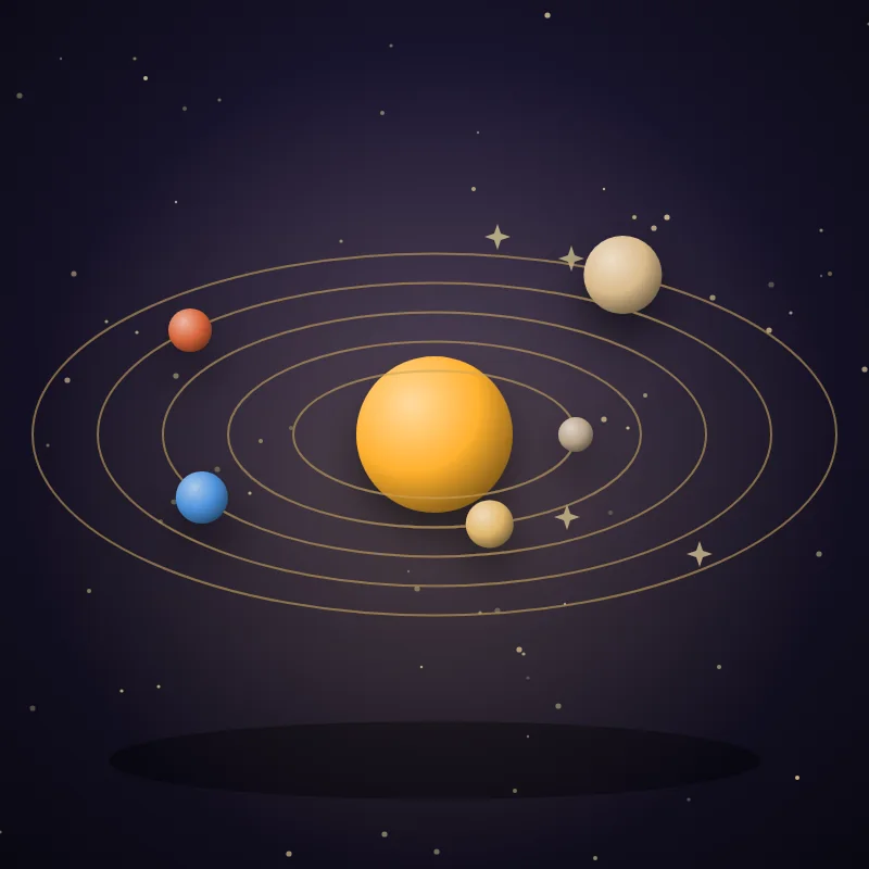 Sonnensystem-Modellbausatz, Geschenkidee für das Sternzeichen Wassermann
